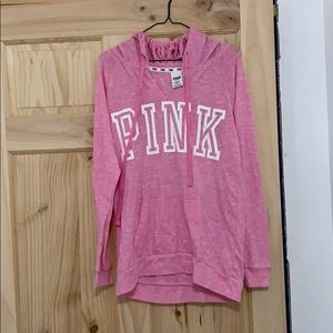 PINK oversized hooded sweater
